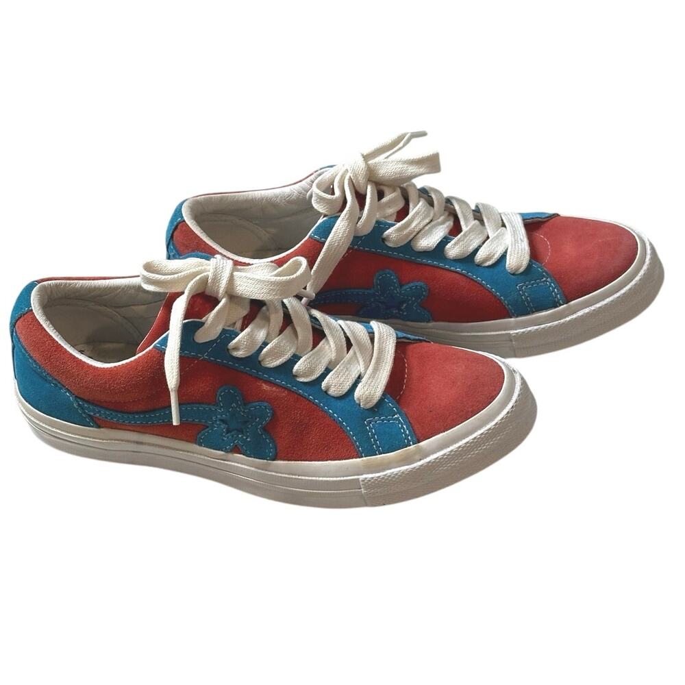 Golf Le Fleur x Converse One Star Ox 'Molten Lava' size Mens 6/Womens 8